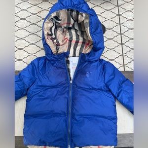 Burberry baby winter coat - 18 months. Excellent used condition